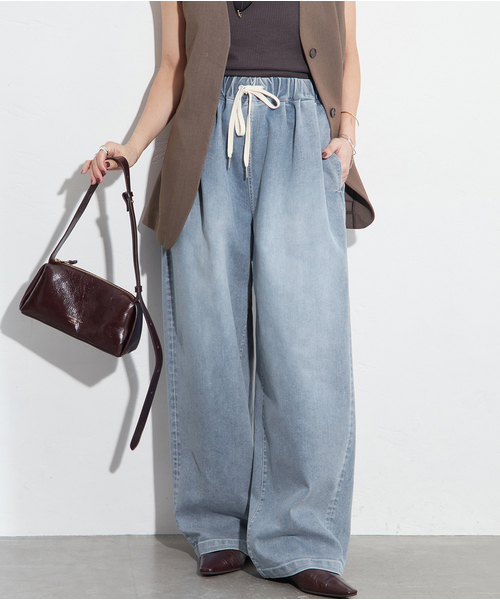 接触冷感】アイシーリラックスデニム（デニムパンツ）｜JOURNAL