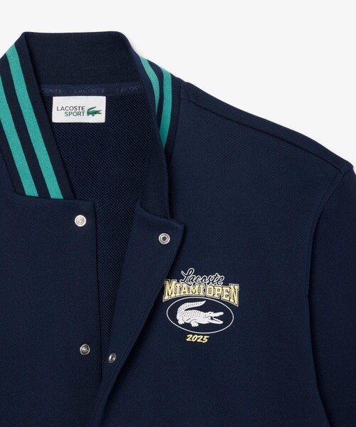 LACOSTE(ラコステ)の「2025マイアミオープンスウェットジャケット(ブルゾン・メンズ・ネイビー・L/XL/M)」の6枚目の写真