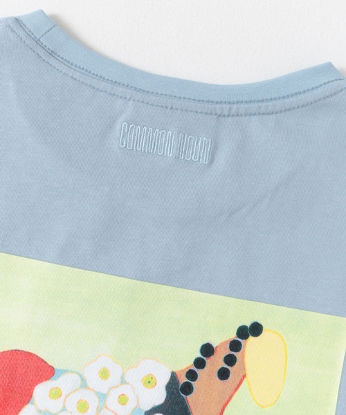 Common Noun(コモン ナウン)の「『別注』Common Noun×DOORS HORSE Kana Akiyama T-shirts(Tシャツ/カットソー・レディース・ライトブルー/ホワイト・ONE)」の11枚目の写真