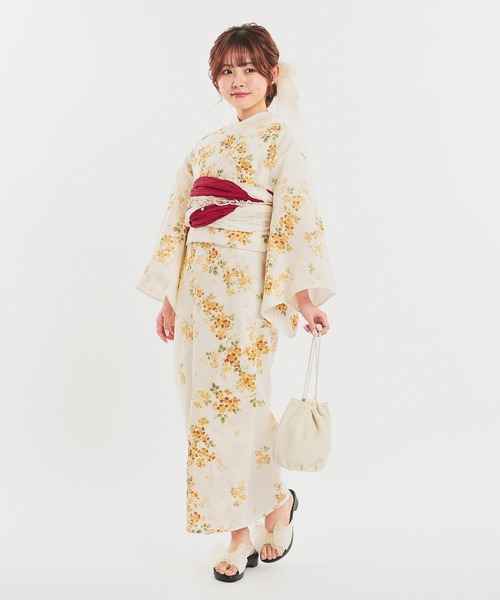 Honeys（ハニーズ）の「下駄サンダル（サンダル・レディース・コーラルピンク/アイボリー/パープル系その他/アイボリー系・M/LL/L）」の17枚目の写真