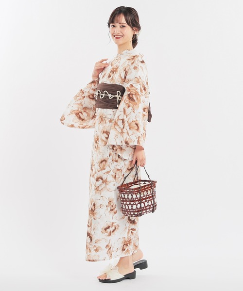 Honeys（ハニーズ）の「下駄サンダル（サンダル・レディース・コーラルピンク/アイボリー/パープル系その他/アイボリー系・M/LL/L）」の21枚目の写真