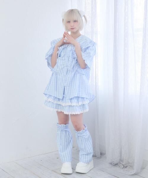 Whinny(ホワイニー)の「Whinny/《3WAY仕様♪》23世紀スーパーパラダイス(シャツ/ブラウス・レディース・ネイビー/サックスブルー・FREE)」の7枚目の写真