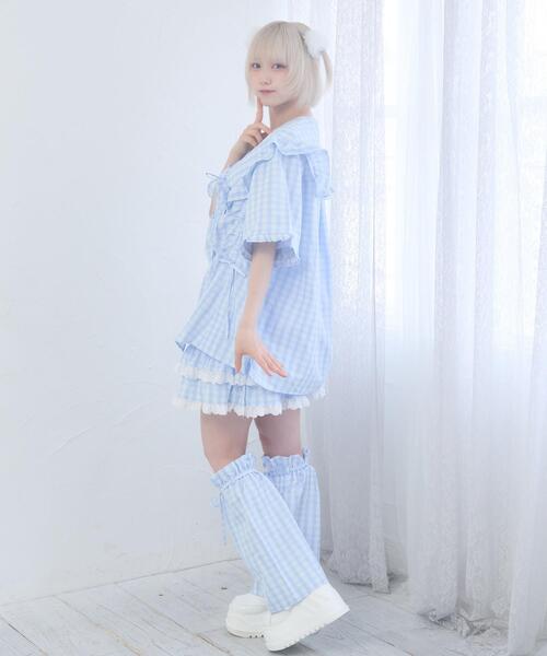 Whinny(ホワイニー)の「Whinny/《3WAY仕様♪》23世紀スーパーパラダイス(シャツ/ブラウス・レディース・ネイビー/サックスブルー・FREE)」の8枚目の写真