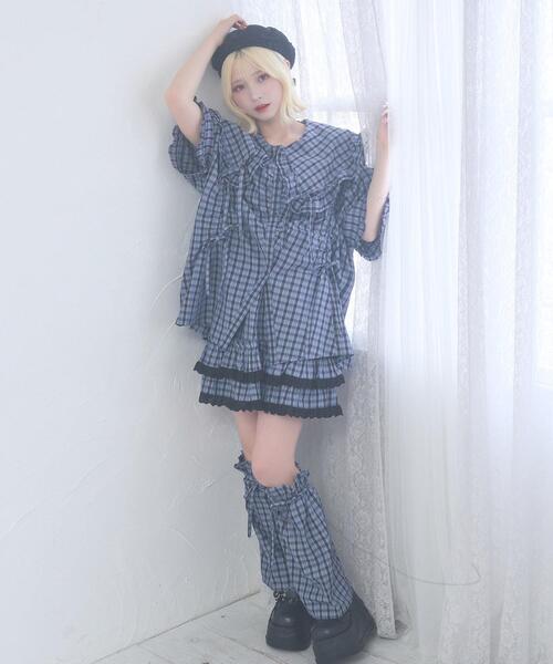 Whinny(ホワイニー)の「Whinny/《3WAY仕様♪》23世紀スーパーパラダイス(シャツ/ブラウス・レディース・ネイビー/サックスブルー・FREE)」の19枚目の写真