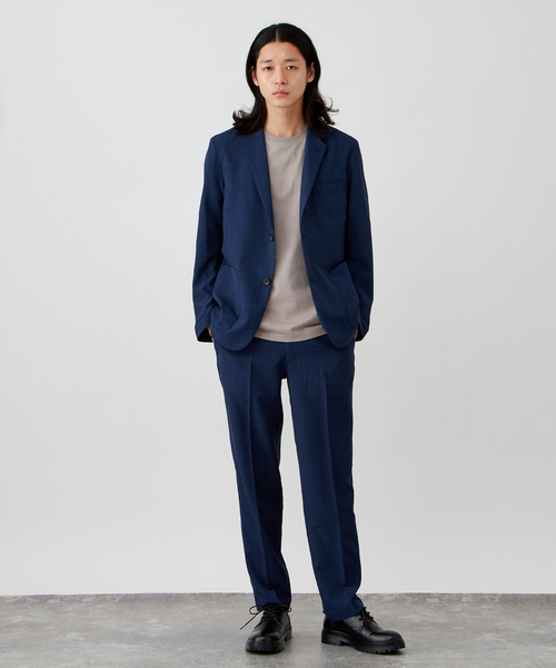 B.C STOCK(ベーセーストック)の「【軽量/洗える】ポリエステルトロピカル テーラードジャケット(テーラードジャケット・メンズ・ブラック/ネイビー・MEDIUM/LARGE/X-LARGE)」の5枚目の写真