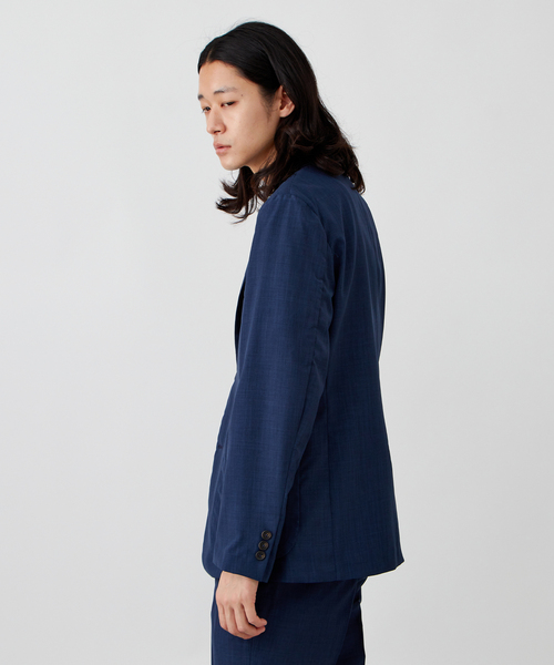 B.C STOCK(ベーセーストック)の「【軽量/洗える】ポリエステルトロピカル テーラードジャケット(テーラードジャケット・メンズ・ブラック/ネイビー・MEDIUM/LARGE/X-LARGE)」の7枚目の写真