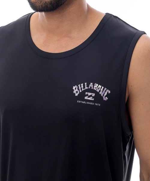 BILLABONG（ビラボン）の「【BILLABONG/ビラボン】メンズタンクトップラッシュガード/25SS水陸両用マッスルタンクノースリーブラッシュ(水着)（ラッシュガード・レディース・ブラック・MEDIUM）」の4枚目の写真