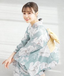 ✳️最終お値下げ✳️メゾピアノ 花柄浴衣 濃紺帯付き 帯 紺」に該当