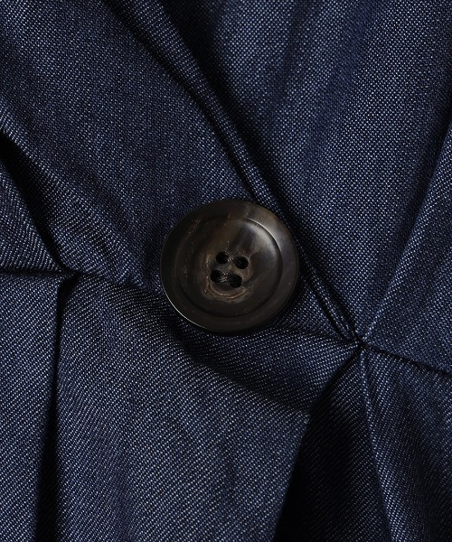 ノースリーブトレンチディティールワンピース（ワンピース）｜anuans