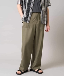 a.v.v（アーヴェヴェ）の「【イージーケア/速乾/接触冷感】メランジイージーベイカーパンツ（カーゴパンツ）」