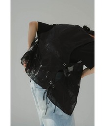 Knuth Marf（クヌースマーフ）の「sheer undulate gillet (unisex)（ベスト）」