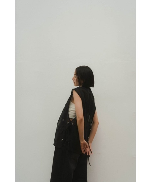 通販 クリスマスセール2025: 特集 sheer undulate Marf (unisex)（ベスト）｜Knuth gillet トップス