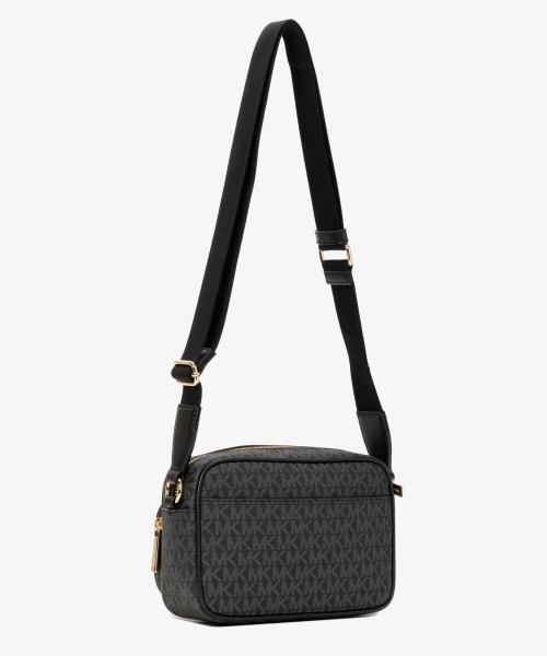 MICHAEL KORS(マイケルコース)の「JET SET ITEM ポケット クロスボディ ウィズ アタッチ ミディアム - MKシグネチャー(ショルダーバッグ・レディース・ブラック・FREE)」の7枚目の写真