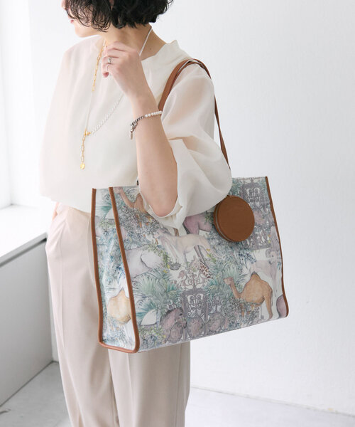 イアパピヨネ　スウォッシュ　ビッグトートバッグ 　Shoulder bag セール】【SWASH(スウォッシュ)×ear】コラボビッグトートバッグ