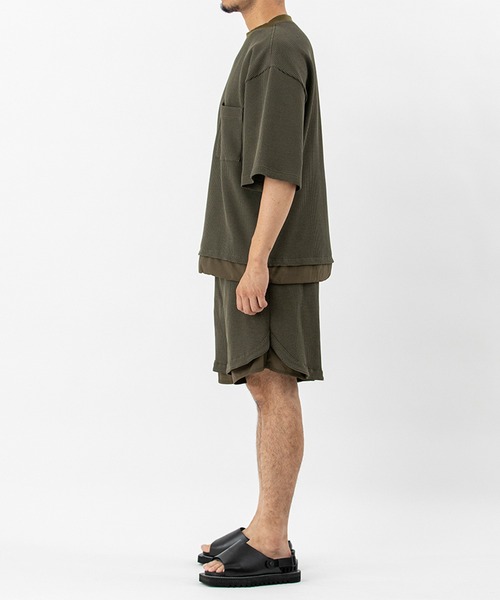 meanswhile（ミーンズワイル）の「SOLOTEX Easy Shorts（その他パンツ・メンズ・ベージュ/ブラック・2(M)/3(L)/4(XL)）」の16枚目の写真