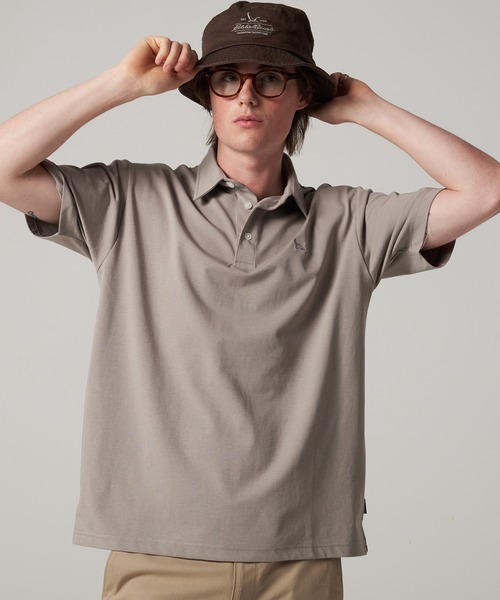 Eddie Bauer(エディーバウアー)の「ジャージー ポロシャツ(ポロシャツ・メンズ・ネイビー/ホワイト/グレー・M/L/XL/XXL/S)」の3枚目の写真