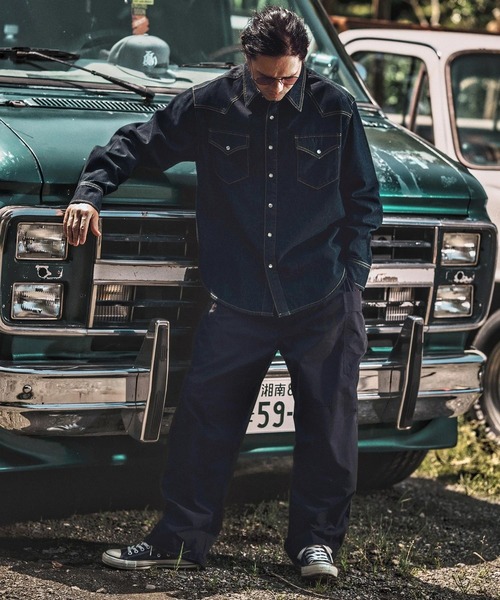 ms6139- DENIM SHIRT デニムシャツ（シャツ/ブラウス）｜WONDER