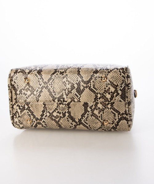 cache cache（カシュ カシュ）の「カシュカシュ cachecache / アソート合皮ボストンバッグ（ボストンバッグ・レディース・パイソン/シルバー・FREE）」の12枚目の写真