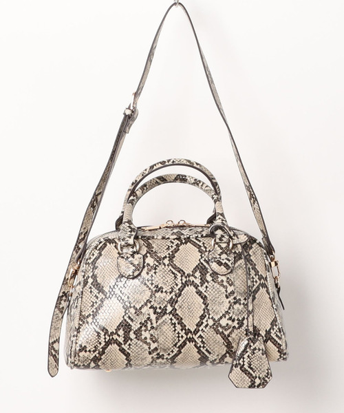 cache cache（カシュ カシュ）の「カシュカシュ cachecache / アソート合皮ボストンバッグ（ボストンバッグ・レディース・パイソン/シルバー・FREE）」の16枚目の写真