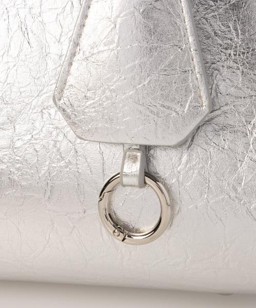 cache cache（カシュ カシュ）の「カシュカシュ cachecache / アソート合皮ボストンバッグ（ボストンバッグ・レディース・パイソン/シルバー・FREE）」の7枚目の写真