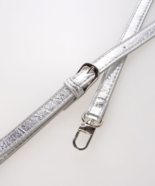 cache cache（カシュ カシュ）の「カシュカシュ cachecache / アソート合皮ボストンバッグ（ボストンバッグ・レディース・パイソン/シルバー・FREE）」の8枚目の写真