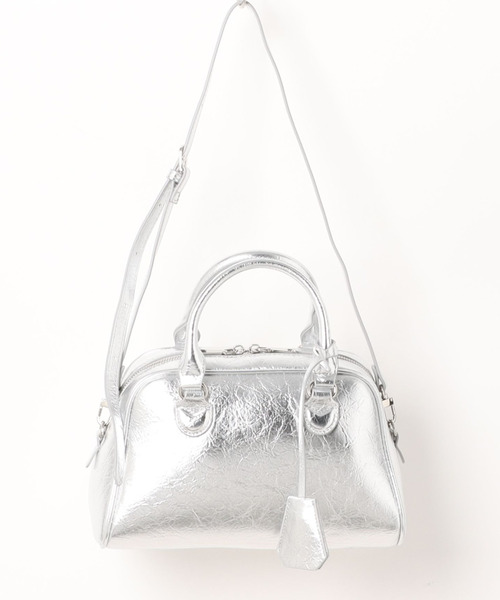 cache cache（カシュ カシュ）の「カシュカシュ cachecache / アソート合皮ボストンバッグ（ボストンバッグ・レディース・パイソン/シルバー・FREE）」の10枚目の写真