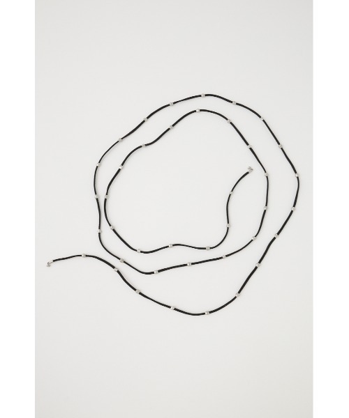 MOUSSY（マウジー）の「BEADED F/SUEDE チョーカー（チョーカー・レディース・ブラック/ベージュ・FREE）」の13枚目の写真