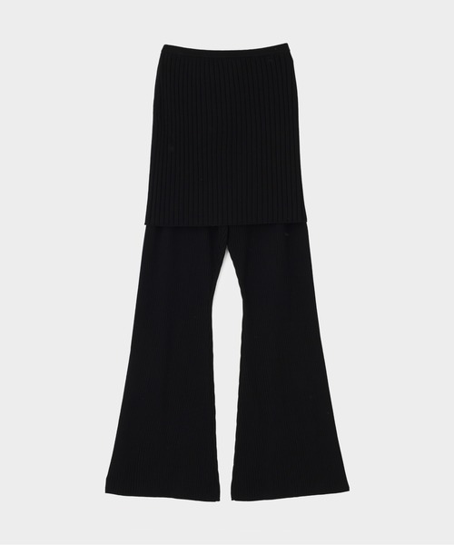 LE PHIL(ルフィル)の「◆リブニットスカートパンツ(その他パンツ・レディース・ブラック/レッド・0/1)」の20枚目の写真