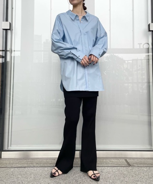 LE PHIL(ルフィル)の「◆リブニットスカートパンツ(その他パンツ・レディース・ブラック/レッド・0/1)」の7枚目の写真