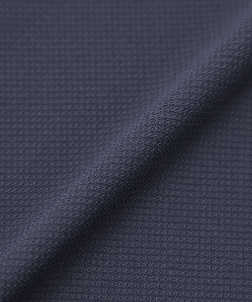 MACKINTOSH PHILOSOPHY（ﾏｯｷﾝﾄｯｼｭ ﾌｨﾛｿﾌｨｰ）の「【TROTTER with FREEZE TECH】トロッター ボタンダウンポロシャツ　氷撃プリントトリコット（ポロシャツ・メンズ・ホワイト/ダークネイビー・40/38）」の11枚目の写真