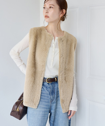 JOURNAL STANDARD ベージュ ノースリーブ ベスト JOURNAL STANDARD ベージュ ノースリーブベスト - メルカリ