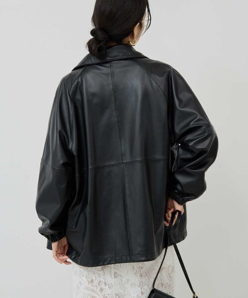 ガリャルダガランテ GALLARDAGALANTE レザーバラクーダブルゾン レザー