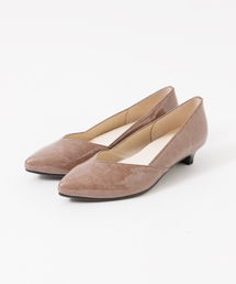 PICHE ABAHOUSE ベージュ オープントゥパンプス PICHE ABAHOUSE ベージュ オープントゥパンプス 靴