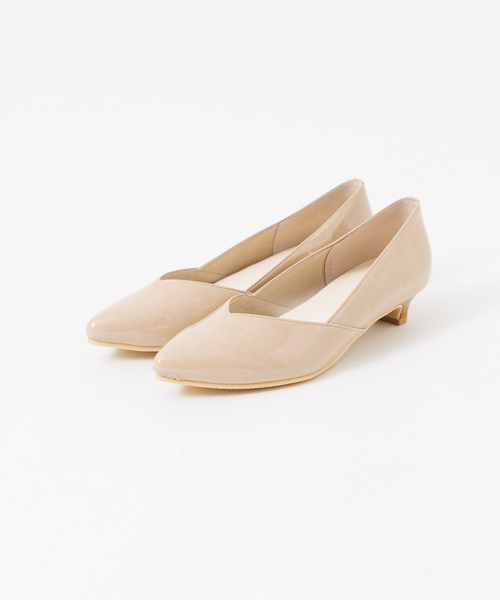 Au BANNISTER（オゥバニスター）の「OS/晴雨兼用Vｶｯﾄﾊﾟﾝﾌﾟｽ（パンプス・レディース・ベージュ/シルバー/ブラック系その他/グレイッシュベージュ・37/38/39/36/40/35）」の3枚目の写真