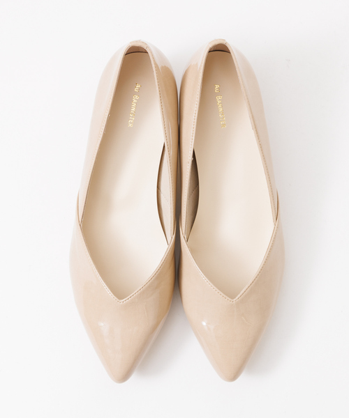 Au BANNISTER（オゥバニスター）の「OS/晴雨兼用Vｶｯﾄﾊﾟﾝﾌﾟｽ（パンプス・レディース・ベージュ/シルバー/ブラック系その他/グレイッシュベージュ・37/38/39/36/40/35）」の5枚目の写真