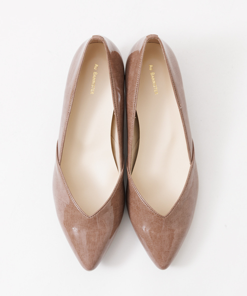 Au BANNISTER（オゥバニスター）の「OS/晴雨兼用Vｶｯﾄﾊﾟﾝﾌﾟｽ（パンプス・レディース・ベージュ/シルバー/ブラック系その他/グレイッシュベージュ・37/38/39/36/40/35）」の7枚目の写真