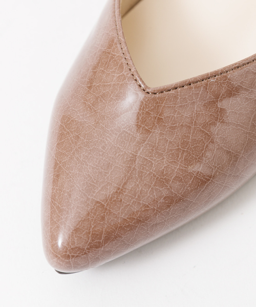 Au BANNISTER（オゥバニスター）の「OS/晴雨兼用Vｶｯﾄﾊﾟﾝﾌﾟｽ（パンプス・レディース・ベージュ/シルバー/ブラック系その他/グレイッシュベージュ・37/38/39/36/40/35）」の11枚目の写真