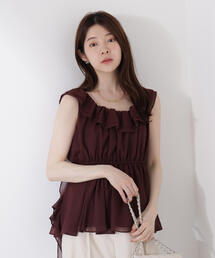 PROPORTION BODY DRESSING | フリルギャザーブラウス / 1215210708(シャツ/ブラウス)