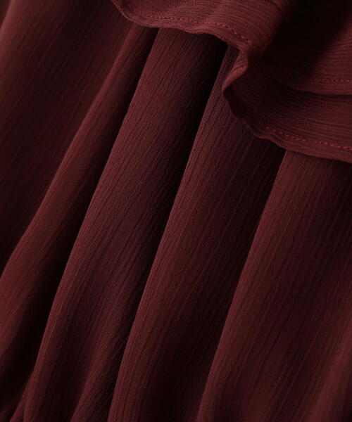 PROPORTION BODY DRESSING（プロポーションボディドレッシング）の「＜ウォッシャブル＞フリルギャザーブラウス / 1215210708（シャツ/ブラウス・レディース・ブラウン/カーキ/ブラック・FREE）」の11枚目の写真