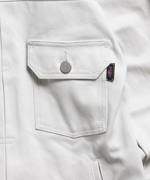 ROTAR(ローター)の「Pique Tracker Jacket(ブルゾン・メンズ・ブラック/アイボリー・X-LARGE/LARGE/MEDIUM)」の13枚目の写真