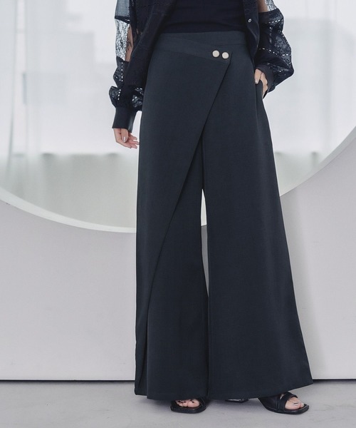 HARE（ハレ）の「メタルボタンラップパンツ(HARE)（その他パンツ・レディース・ブルー/チャコールグレー・FREE）」の20枚目の写真