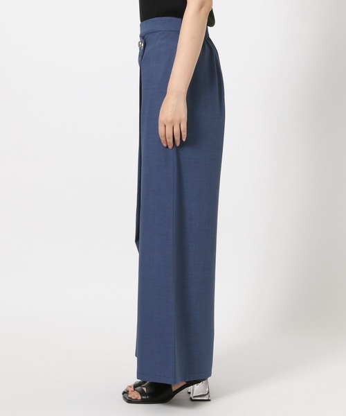 HARE（ハレ）の「メタルボタンラップパンツ(HARE)（その他パンツ・レディース・ブルー/チャコールグレー・FREE）」の14枚目の写真