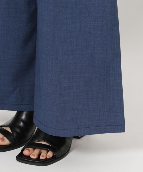 HARE（ハレ）の「メタルボタンラップパンツ(HARE)（その他パンツ・レディース・ブルー/チャコールグレー・FREE）」の8枚目の写真