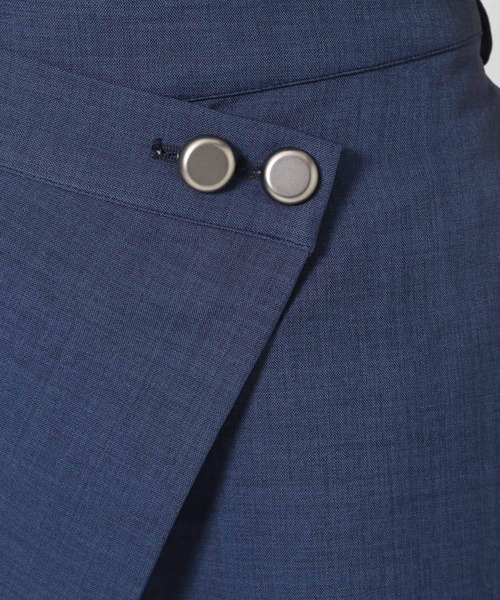 HARE（ハレ）の「メタルボタンラップパンツ(HARE)（その他パンツ・レディース・ブルー/チャコールグレー・FREE）」の11枚目の写真