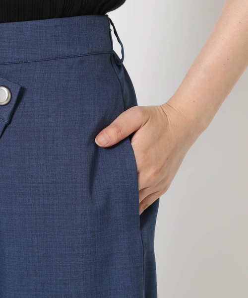 HARE（ハレ）の「メタルボタンラップパンツ(HARE)（その他パンツ・レディース・ブルー/チャコールグレー・FREE）」の17枚目の写真