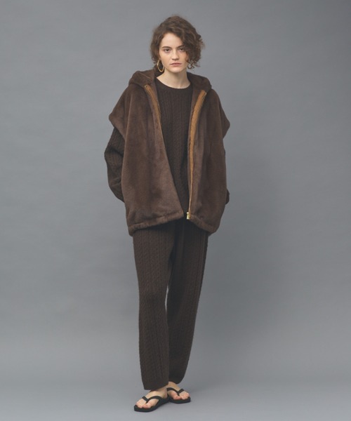 Curensology(カレンソロジー)/ファーフーディーベスト（ベスト