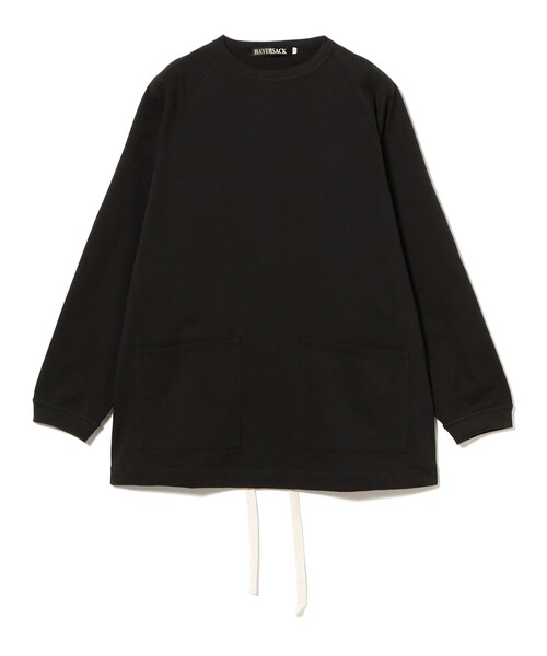 HAVERSACK(ハバーザック)の「HAVERSACK / Plain Stitch T-Shirt(Tシャツ/カットソー・レディース・チャコールグレー/ホワイト・2)」の2枚目の写真