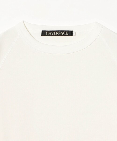 HAVERSACK(ハバーザック)の「HAVERSACK / Plain Stitch T-Shirt(Tシャツ/カットソー・レディース・チャコールグレー/ホワイト・2)」の10枚目の写真