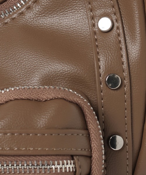 3.3 Field Trip （3.3フィールドトリップ）の「3.3 Field Trip／3ポケットショルダーバッグ（ショルダーバッグ・レディース・ブラック/ブラウン・ONE SIZE）」の12枚目の写真