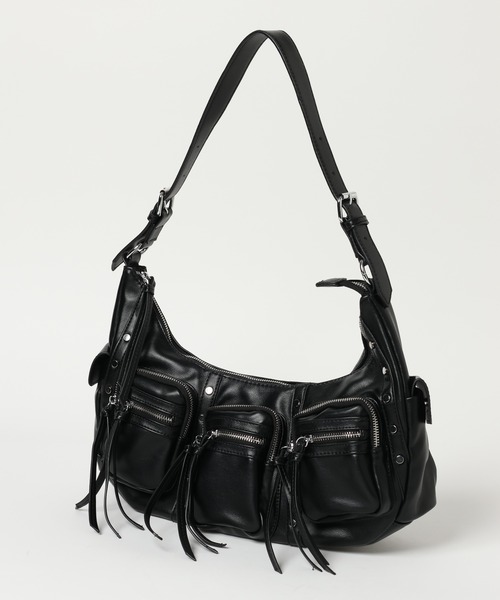 3.3 Field Trip （3.3フィールドトリップ）の「3.3 Field Trip／3ポケットショルダーバッグ（ショルダーバッグ・レディース・ブラック/ブラウン・ONE SIZE）」の15枚目の写真